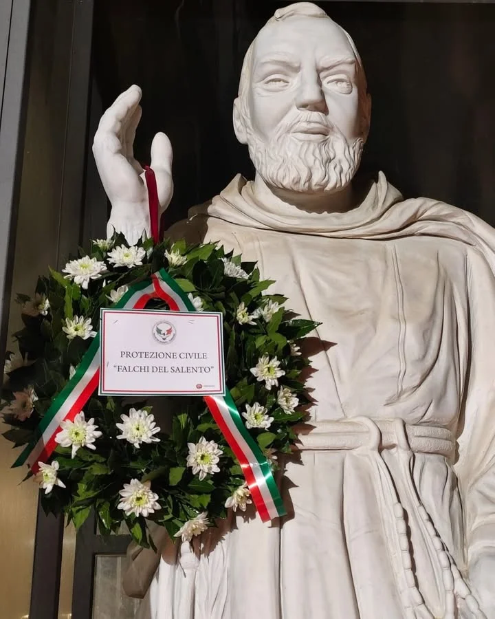Dettaglio 2: Taurisano, Protezione Civile: un pensiero ai volontari per la festa di San Pio