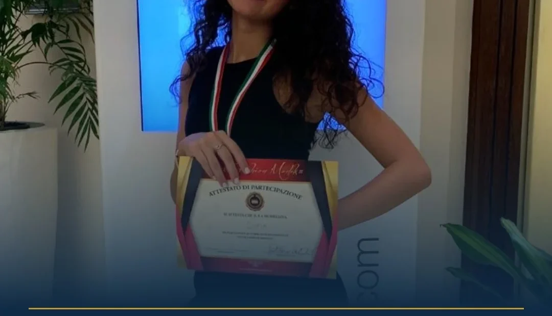 Anteprima di: Taurisano, Sofia Caricato brilla a Roma: qualificata per Milano