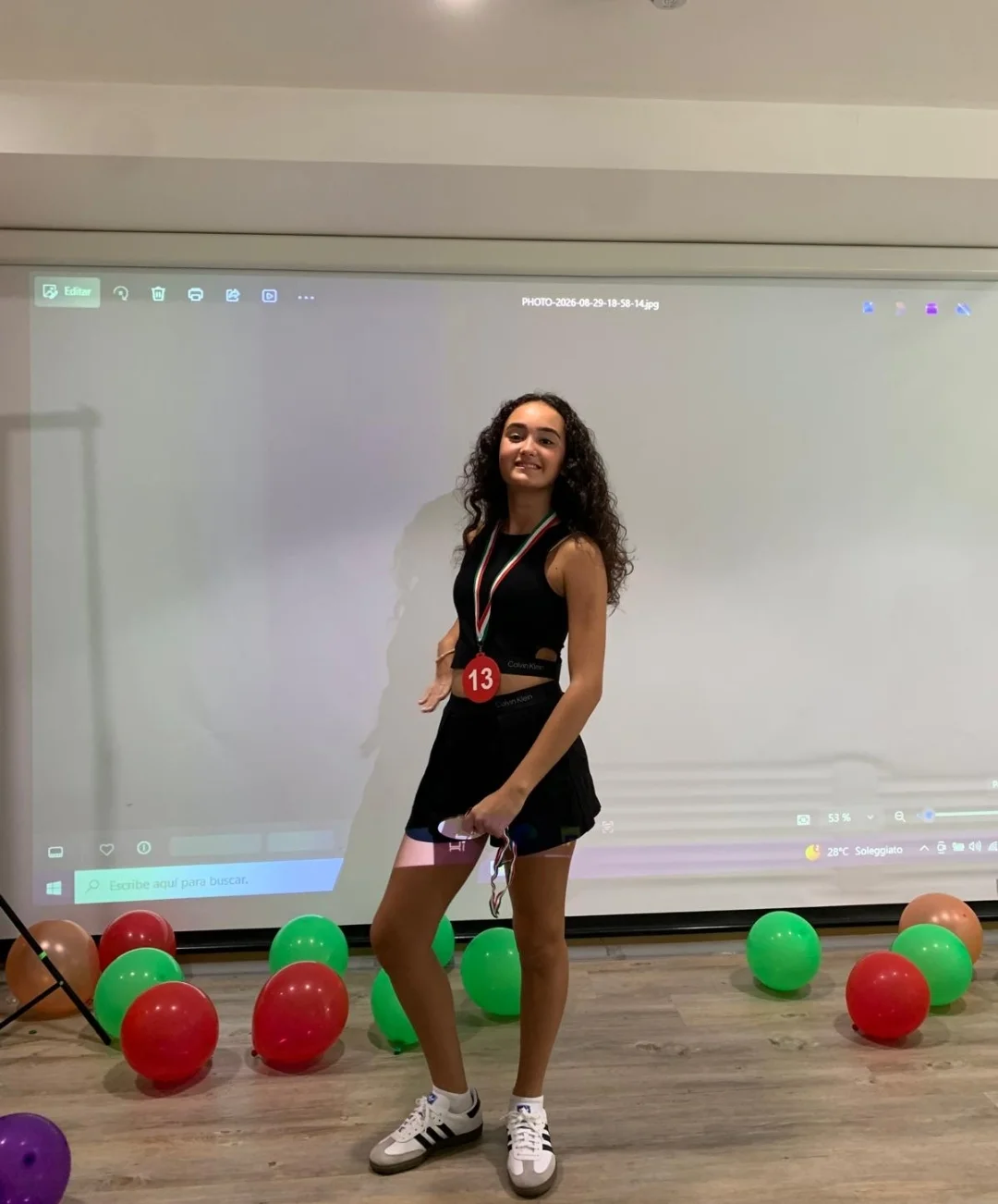 Foto: Taurisano, Sofia Caricato brilla a Roma: qualificata per Milano