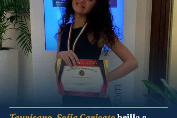 Taurisano, Sofia Caricato brilla a Roma: qualificata per Milano