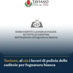 Anteprima di: Taviano, al via i lavori di pulizia delle caditoie per fognatura bianca