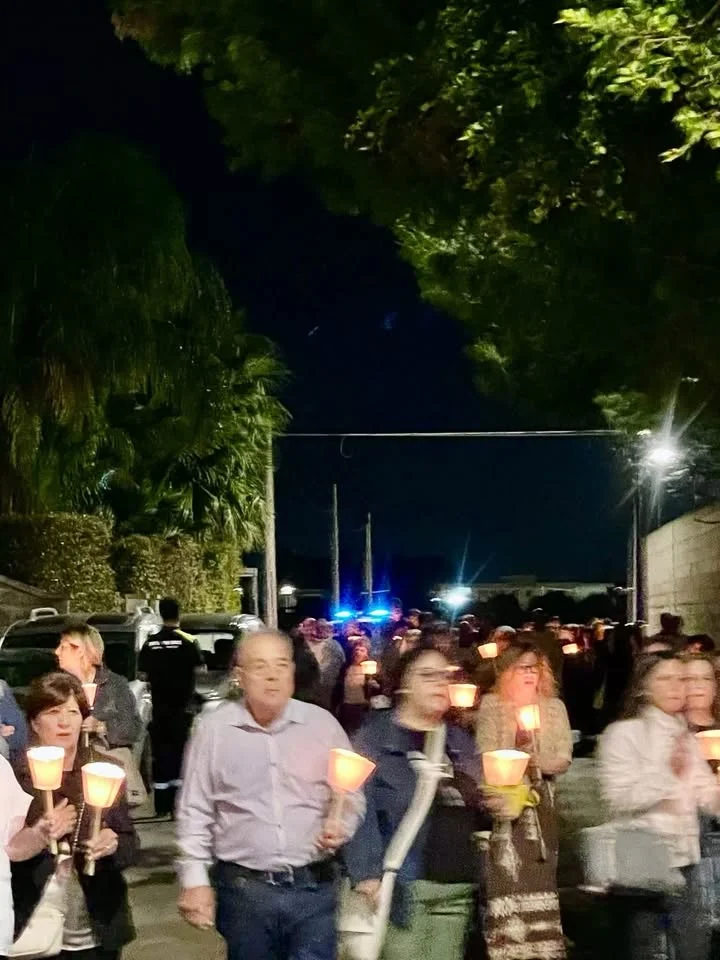 Dettaglio 10: Taviano celebra San Pio: pellegrinaggio e fiaccolata uniscono la comunità