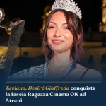Anteprima di: Taviano, Desiré Giaffreda conquista la fascia Ragazza Cinema OK ad Atrani