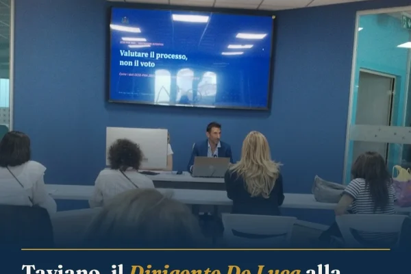 Taviano, il Dirigente De Luca alla Fiera del Levante: Scuola e Comunità al Centro