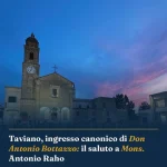 Anteprima di: Taviano, ingresso canonico di Don Antonio Bottazzo: il saluto a Mons. Antonio Raho