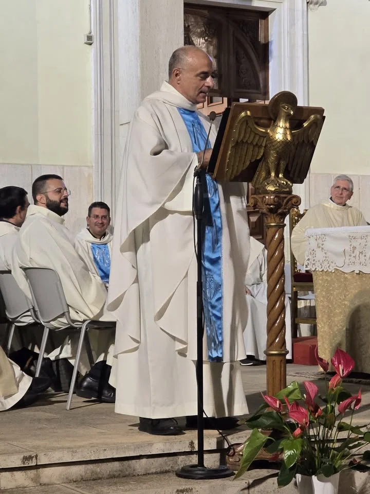 Dettaglio 4: Taviano, ingresso canonico di Don Antonio Bottazzo: il saluto a Mons. Antonio Raho
