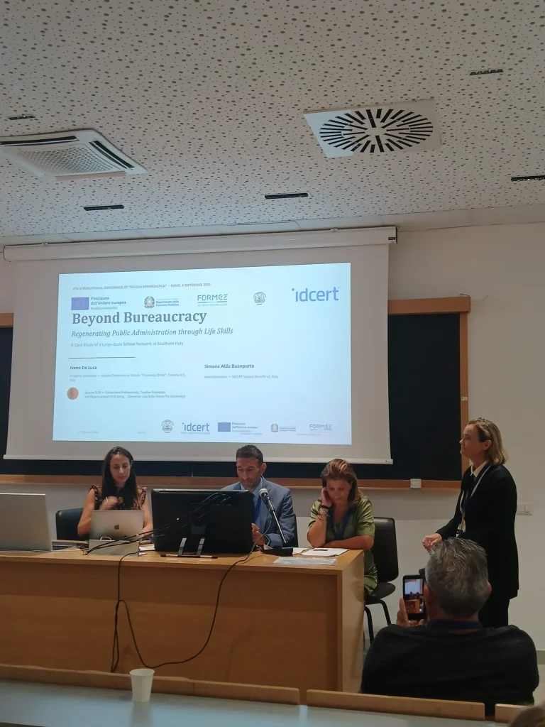 Dettaglio 1: Taviano, Istituto Dimo alla Sapienza: l'innovazione scolastica riceve conferma a Roma