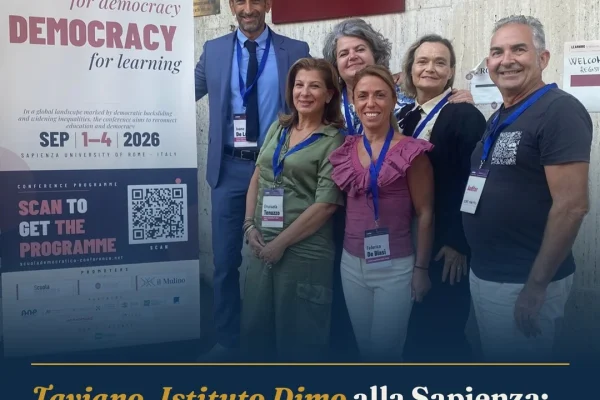 Taviano, Istituto Dimo alla Sapienza: l’innovazione scolastica riceve conferma a Roma