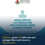 Anteprima di: Taviano, quasi 70 mila euro per spiagge libere più sicure a Mancaversa