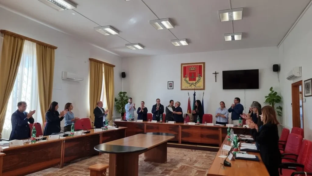 Dettaglio 9: Taviano, riconoscimento a Sandro Noira per oltre vent'anni di servizio alla comunit&agrave;