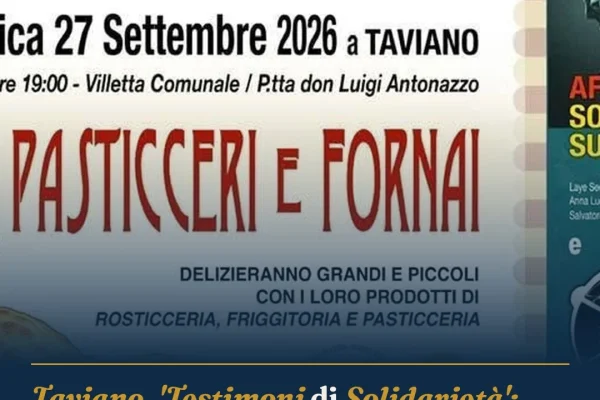 Taviano, ‘Testimoni di Solidarietà’: gusto e musica per la beneficenza