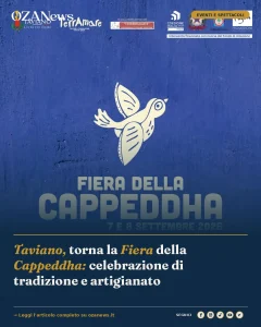 Anteprima di: Taviano, torna la Fiera della Cappeddha: celebrazione di tradizione e artigianato