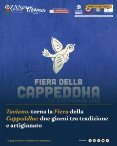 Anteprima di: Taviano, torna la Fiera della Cappeddha: due giorni tra tradizione e artigianato