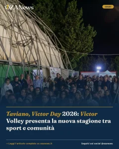 Anteprima di: Taviano, Victor Day 2026: Victor Volley presenta la nuova stagione tra sport e comunità