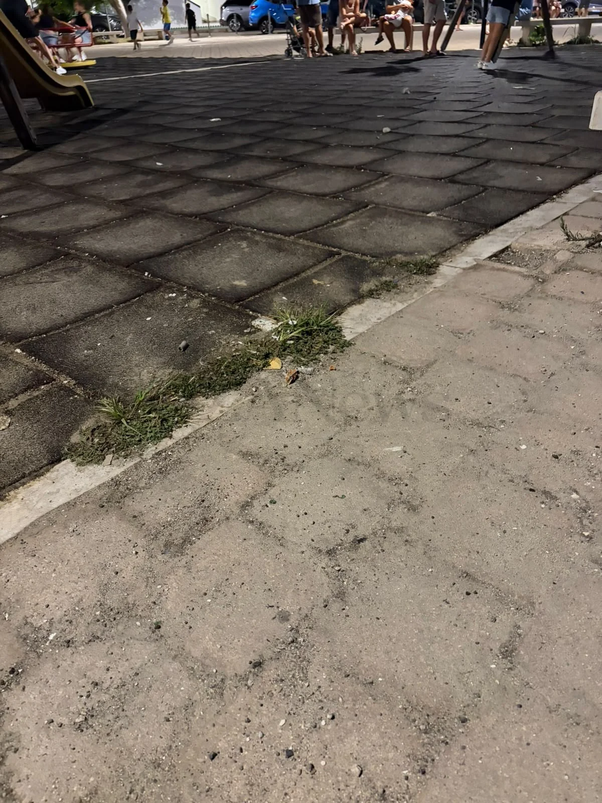 Foto: Torre San Giovanni, cittadino denuncia degrado alla piazza del porto