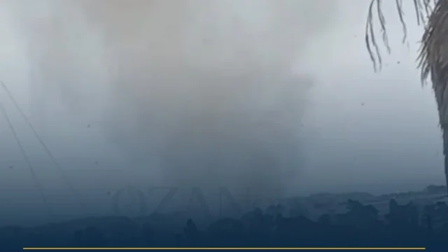 Torre San Giovanni, tromba d’aria colpisce la costa: immagini suggestive a Ozanews