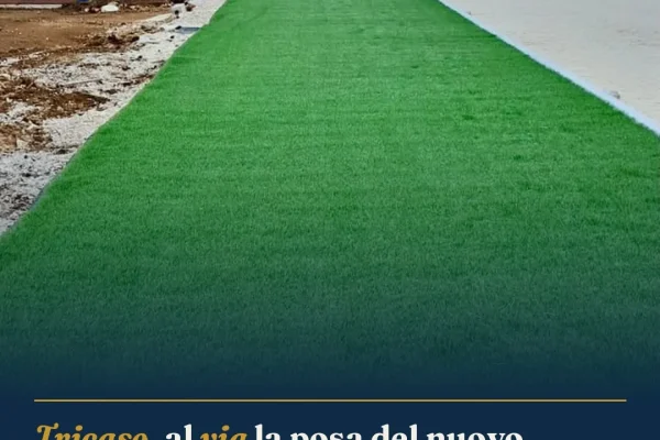 Tricase, al via la posa del nuovo manto sintetico allo stadio San Vito