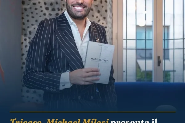 Tricase, Michael Milesi presenta il libro ‘Made in Italy’ a Palazzo Gallone