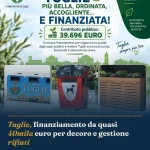 Anteprima di: Tuglie, finanziamento da quasi 40mila euro per decoro e gestione rifiuti