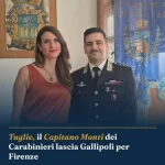 Anteprima di: Tuglie, il Capitano Monti dei Carabinieri lascia Gallipoli per Firenze