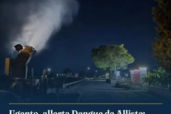 Ugento, allerta Dengue da Alliste: disinfestazione a Torre San Giovanni