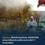 Anteprima di: Ugento, disinfestazione adulticida straordinaria nella notte del 16 settembre