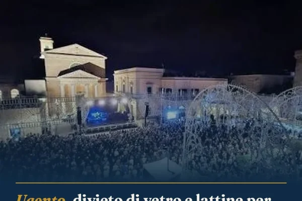 Ugento, divieto di vetro e lattine per festa Santi Cosma e Damiano