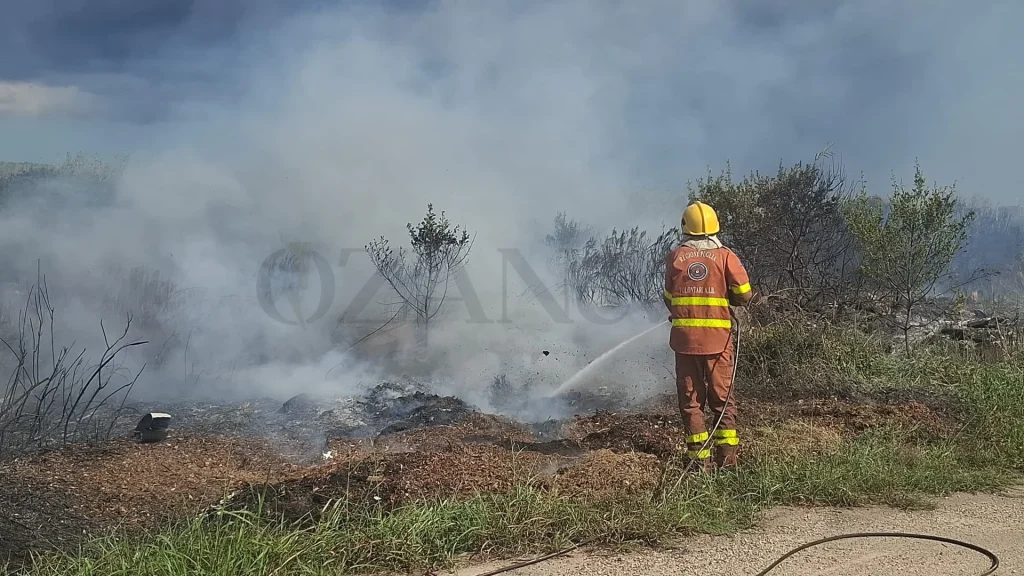 Dettaglio 2: Ugento, incendio a Torre Mozza: fiamme lambiscono le abitazioni