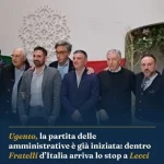Anteprima di: Ugento, la partita delle amministrative è già iniziata: dentro Fratelli d’Italia arriva lo stop a Lecci