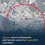 Anteprima di: Ugento, nuovo trattamento anti-larvale contro la Dengue il 21 settembre
