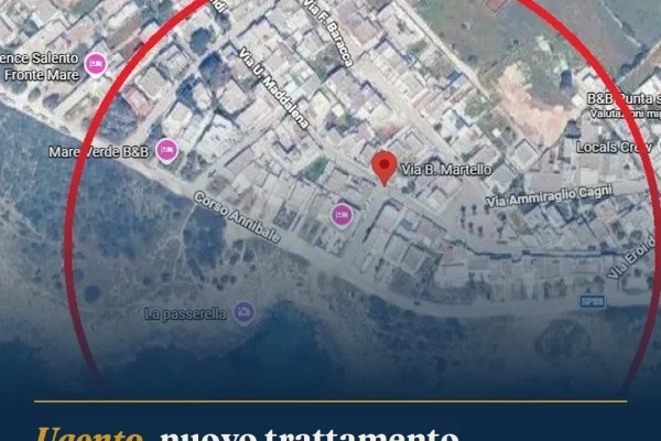 Ugento, nuovo trattamento anti-larvale contro la Dengue il 21 settembre