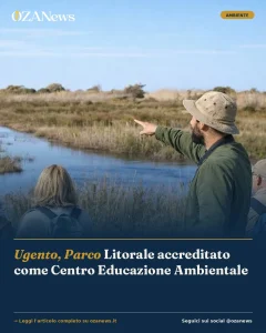 Ugento, Parco Litorale accreditato come Centro Educazione Ambientale