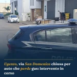 Anteprima di: Ugento, via San Domenico chiusa per auto che perde gas: intervento in corso
