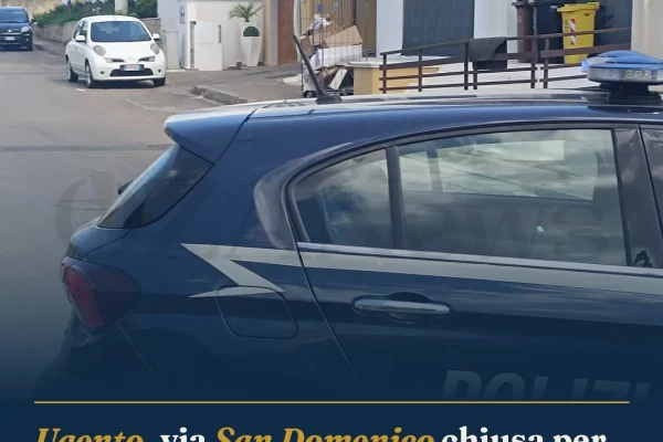 Ugento, via San Domenico chiusa per auto che perde gas: intervento in corso