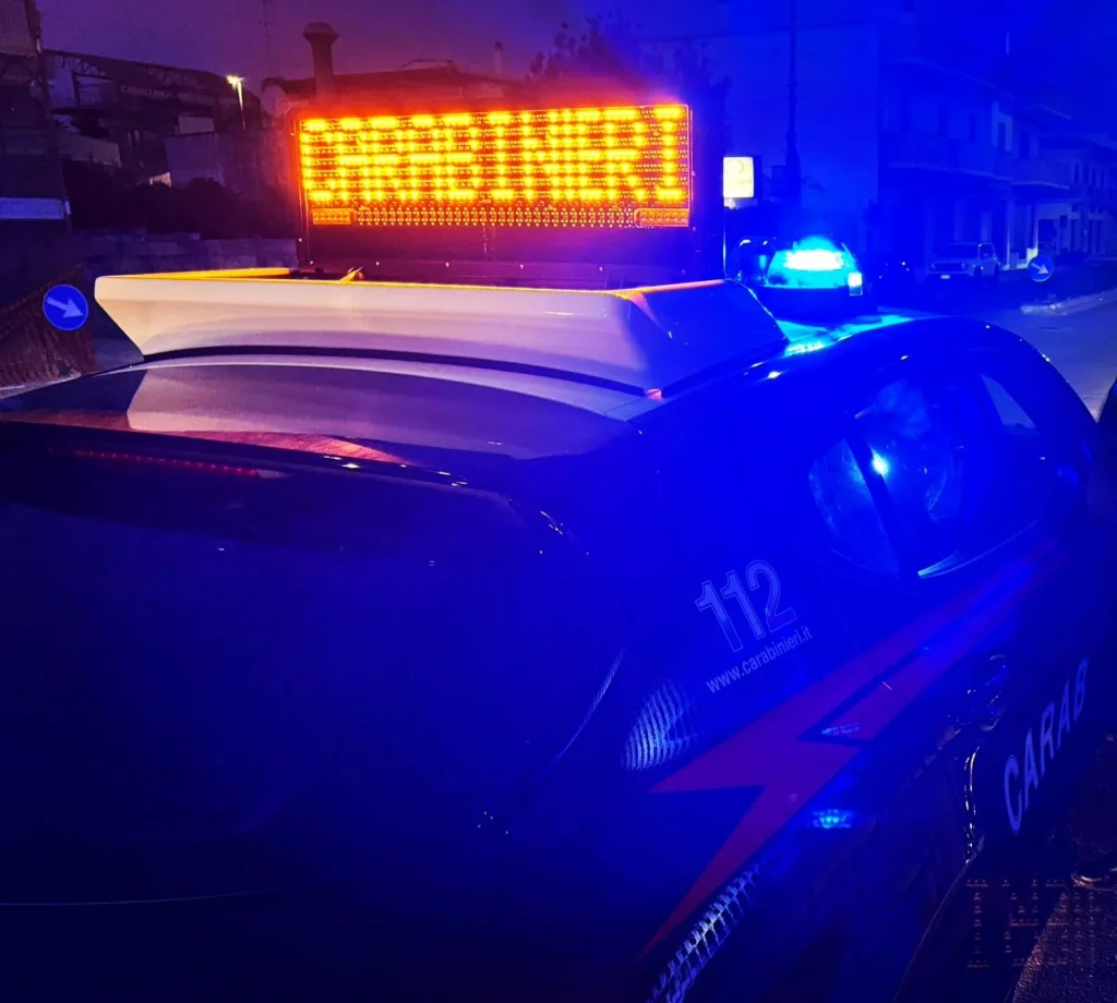 Dettaglio 1: Vernole, aggressione ai Carabinieri: Taser decisivo per immobilizzare 33enne
