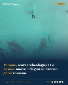 Anteprima di: Vernole, scavi archeologici a Le Cesine: nuove indagini sull'antico porto romano
