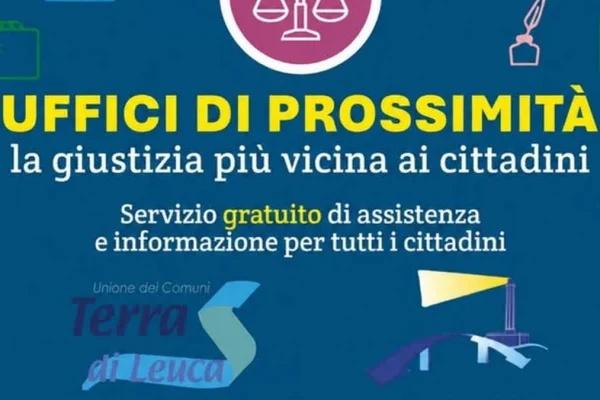Alessano, attivo l’Ufficio di Prossimità dell’Unione Terra di Leuca