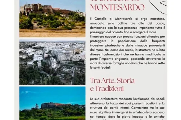 Alessano, il Castello di Montesardo: secoli di storia e cultura nel Salento