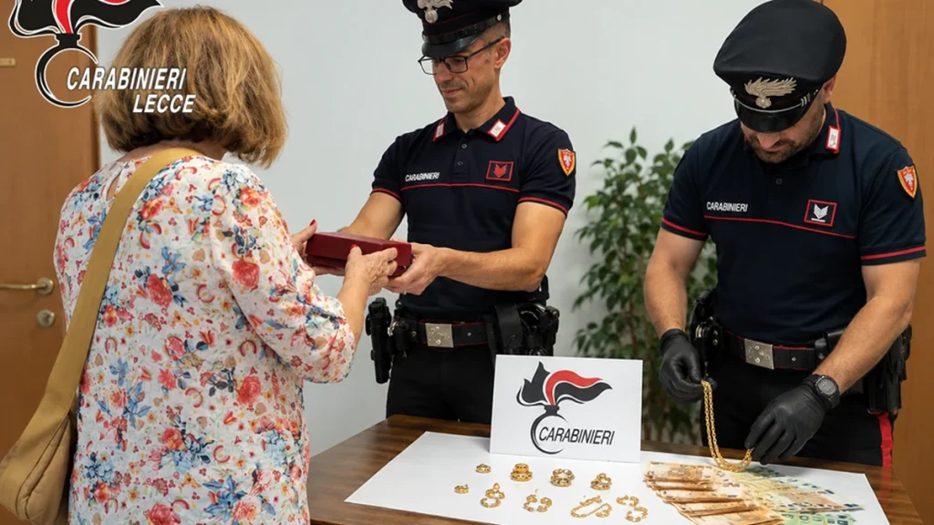 Alessano, truffa anziana: due arresti e recupero di oltre 31mila euro