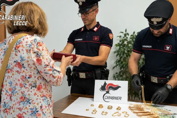 Alessano, truffa anziana: due arresti e recupero di oltre 31mila euro