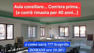 Alezio, dopo 40 anni riapre l'aula consiliare: inaugurazione pubblica questa sera