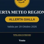 Anteprima di: Allerta Gialla per Vento nel Salento (Giovedì 29 ottobre): bollettino ufficiale Protezione Civile Puglia