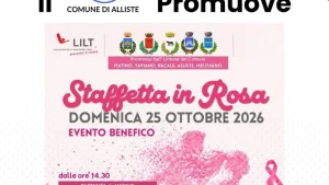 Alliste partecipa alla Staffetta in Rosa: prevenzione tumore al seno in piazza S. Quintino