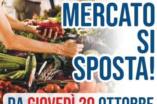 Andrano, il mercato settimanale si sposta: nuova sede in Piazzale Madonna del Carmine