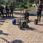 Anteprima di: Aradeo, esercitazione di Protezione Civile con PC Taurisano