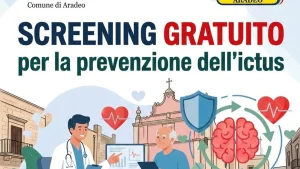 Aradeo, screening gratuito per la prevenzione dell'ictus cerebrale: appuntamento domenica 18 ottobre