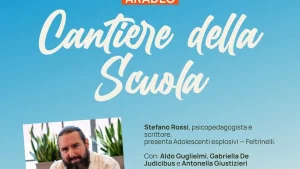 Aradeo, Stefano Rossi presenta ‘Adolescenti esplosivi’ al Teatro Modugno: dialogo per la comunità