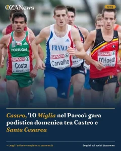Castro, '10 Miglia nel Parco': gara podistica domenica tra Castro e Santa Cesarea