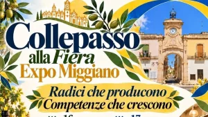 Collepasso, due giornate dedicate a eccellenze e lavoro a Fiera Expo Miggiano