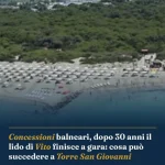 Concessioni balneari, dopo 30 anni il lido di Vito finisce a gara: cosa può succedere a Torre San Giovanni